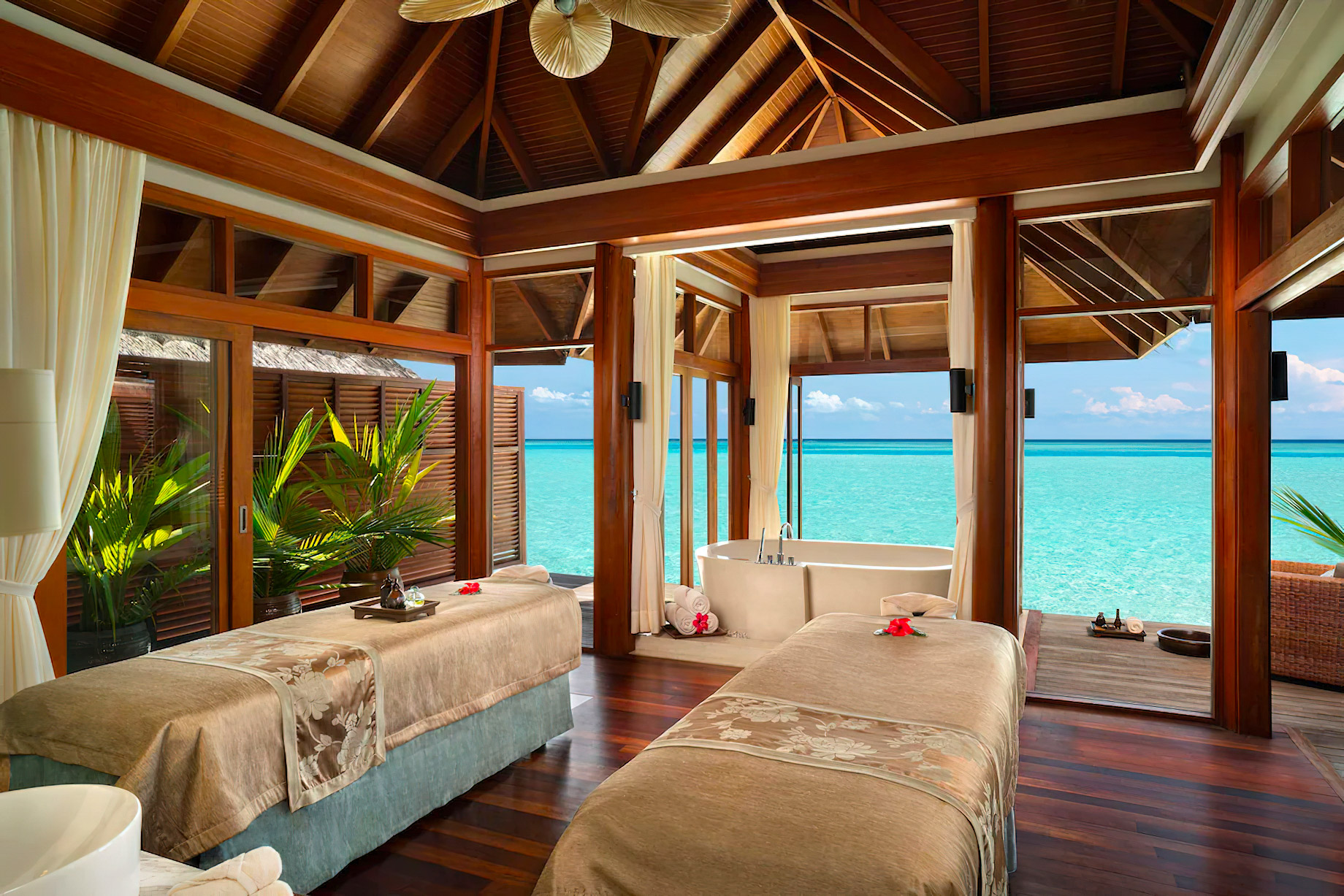 Anantara Thigu Maldives Resort – South Male Atoll, Maldives – Overwater Spa Treatment Room