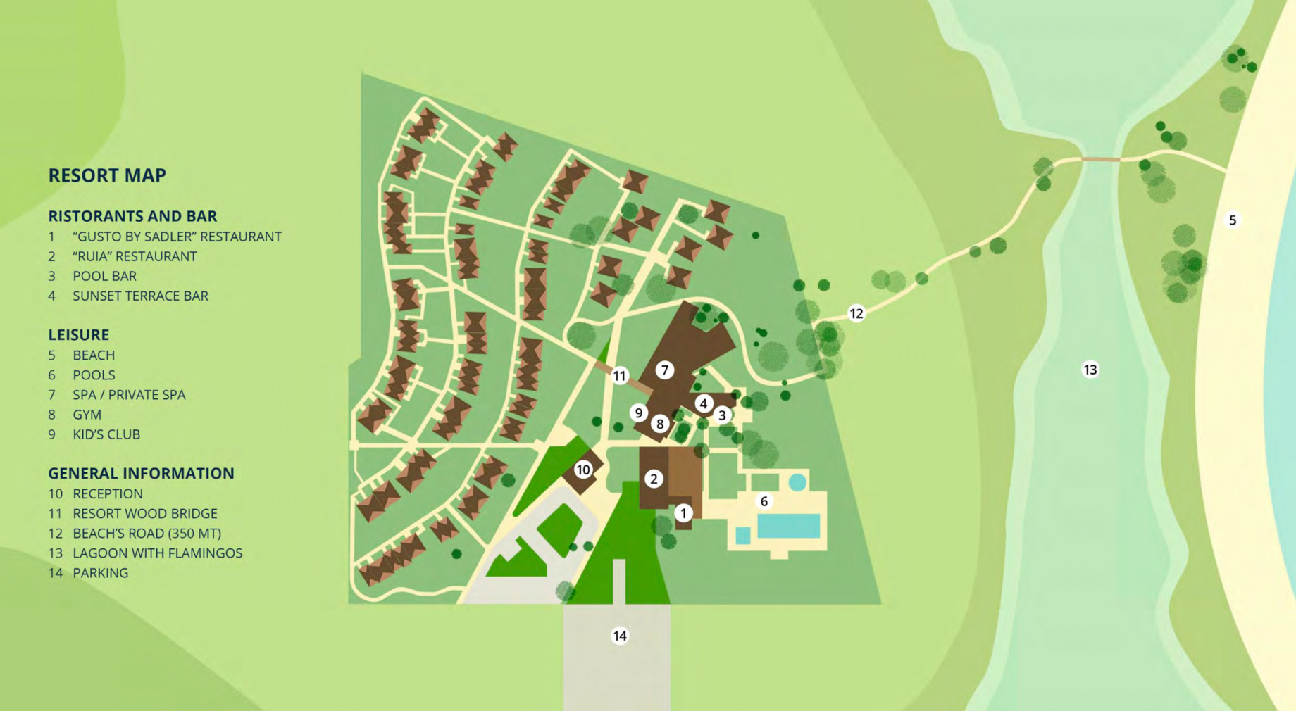 Baglioni Resort Sardinia - San Teodoro, Sardegna, Italy - Map