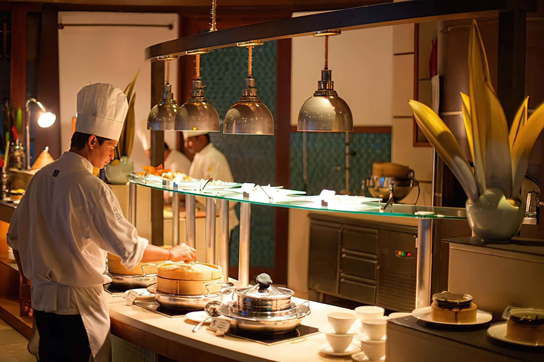 Constance Halaveli Resort – North Ari Atoll, Maldives – Jahaz Restaurant Kitchen