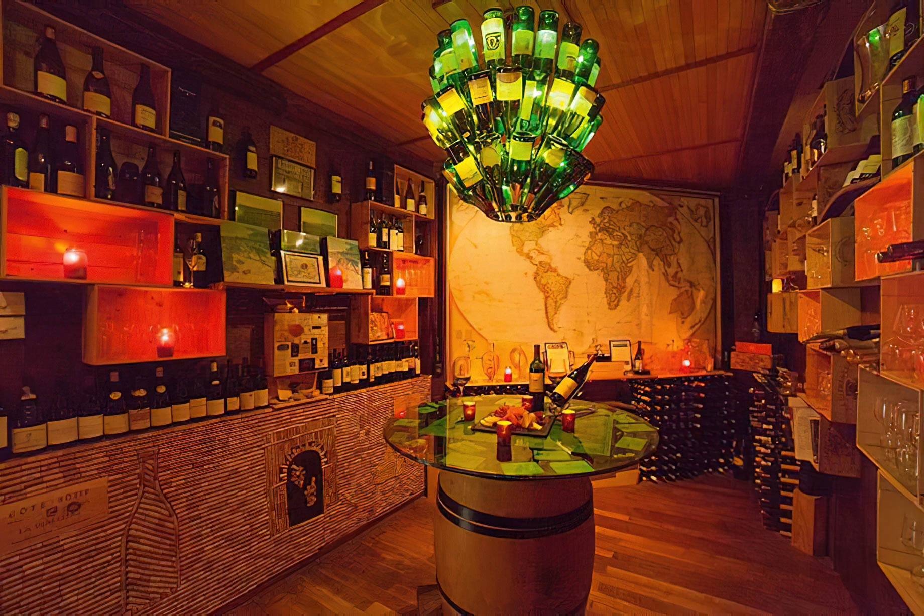 Constance Halaveli Resort – North Ari Atoll, Maldives – Jahaz Restaurant Wine Room