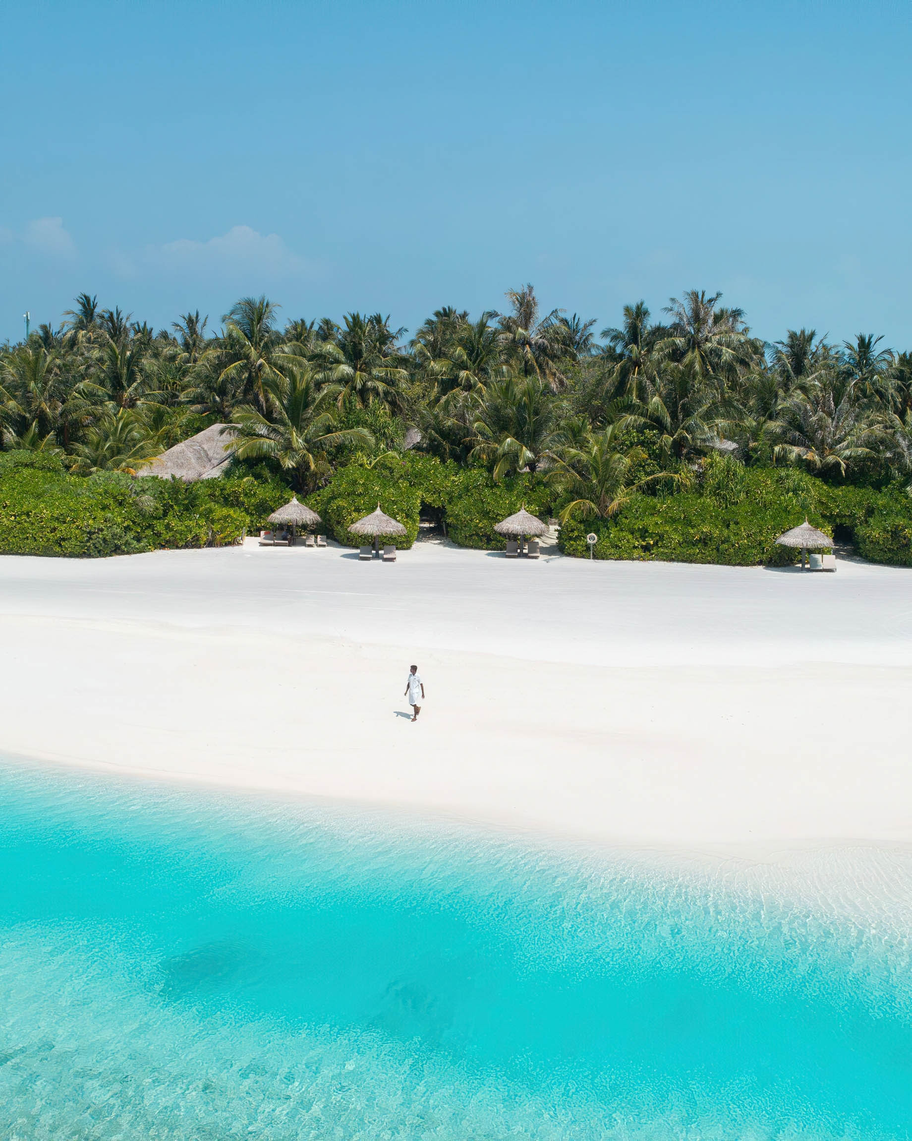 Anantara Thigu Maldives Resort – South Male Atoll, Maldives – White Sand Beach