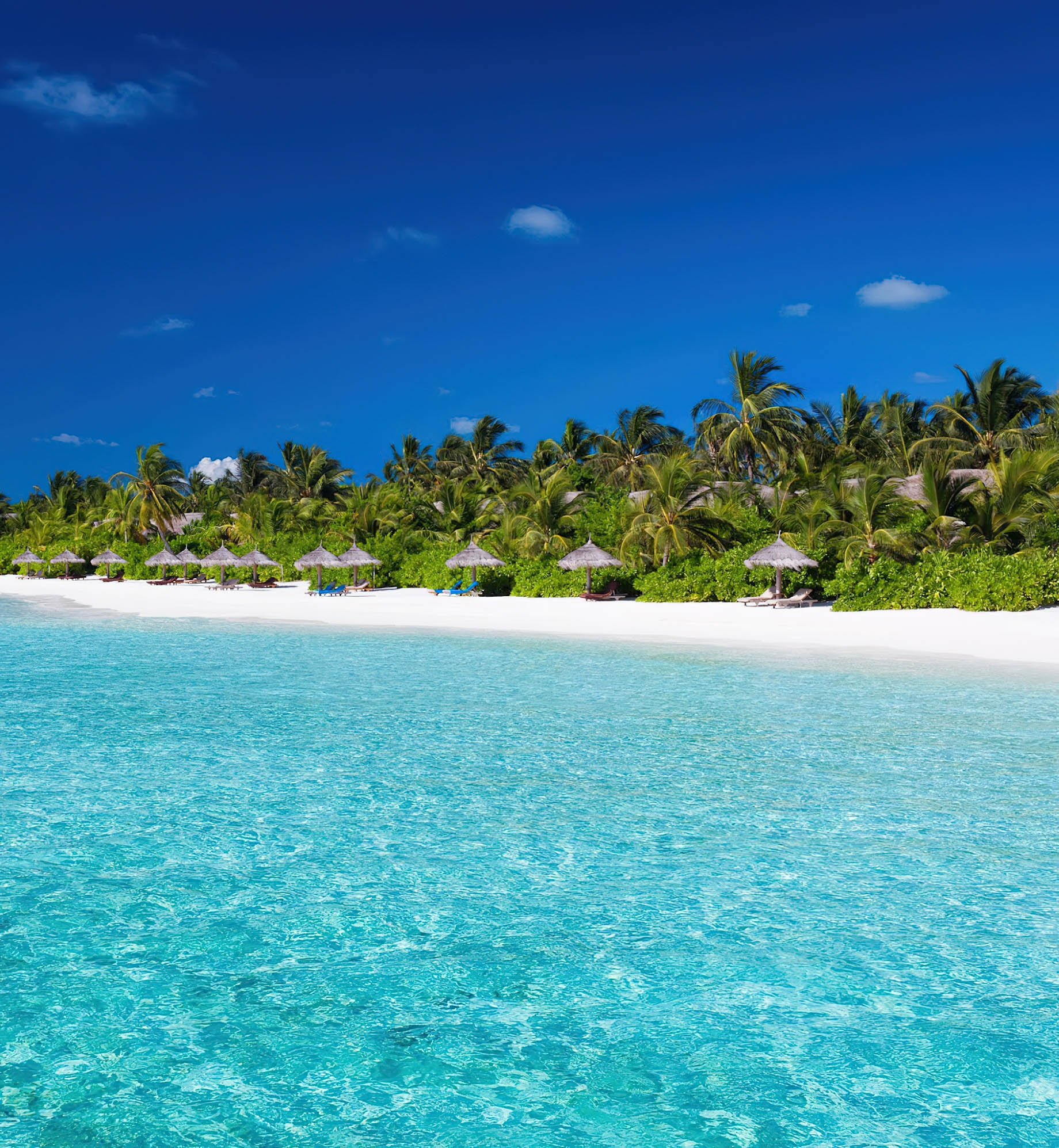 Anantara Thigu Maldives Resort – South Male Atoll, Maldives – White Sand Beach