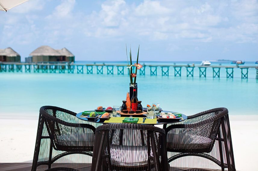 Constance Halaveli Resort - North Ari Atoll, Maldives - Kaika Sushi Outdoor Dining