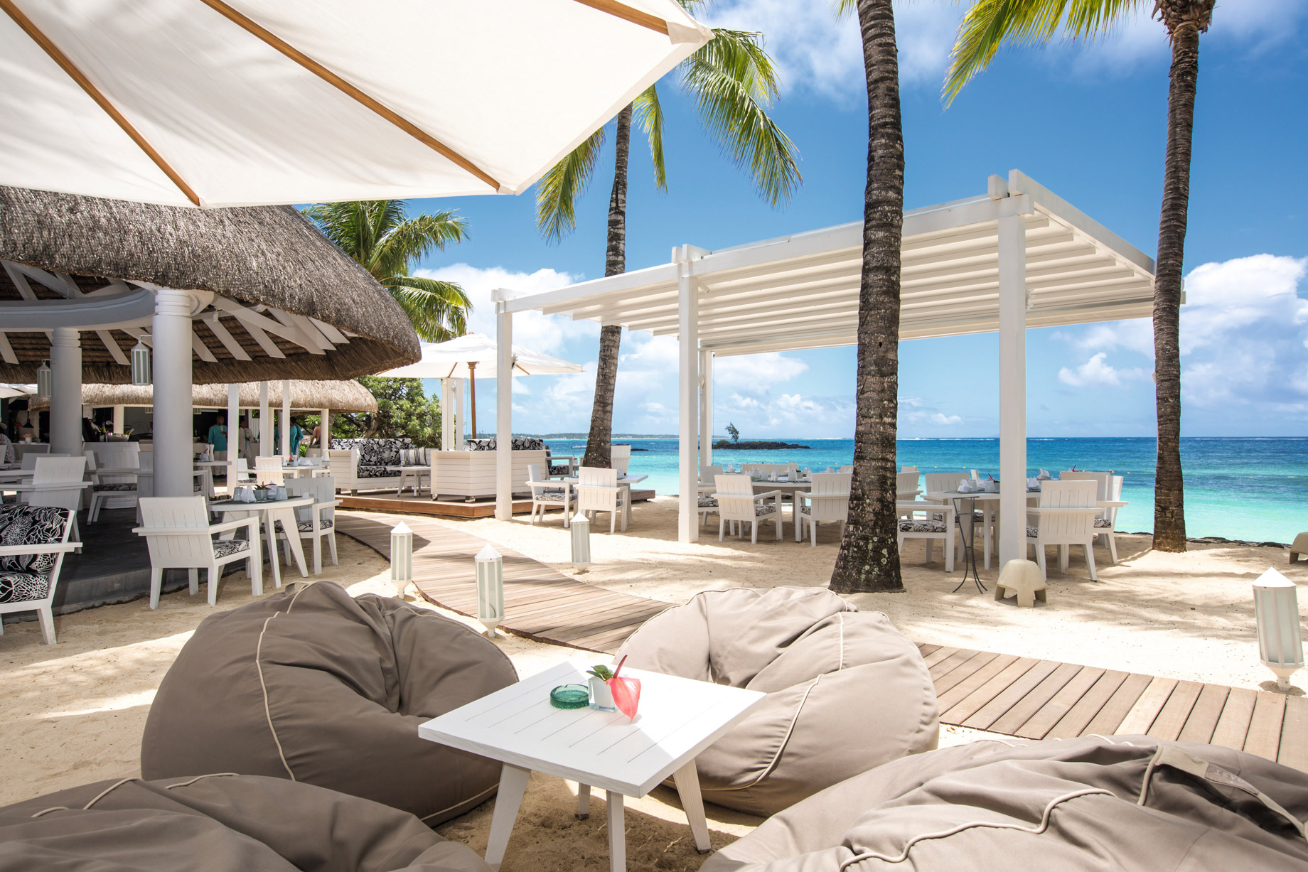 Constance Belle Mare Plage Resort – Mauritius – Beach Restaurant Ocean View