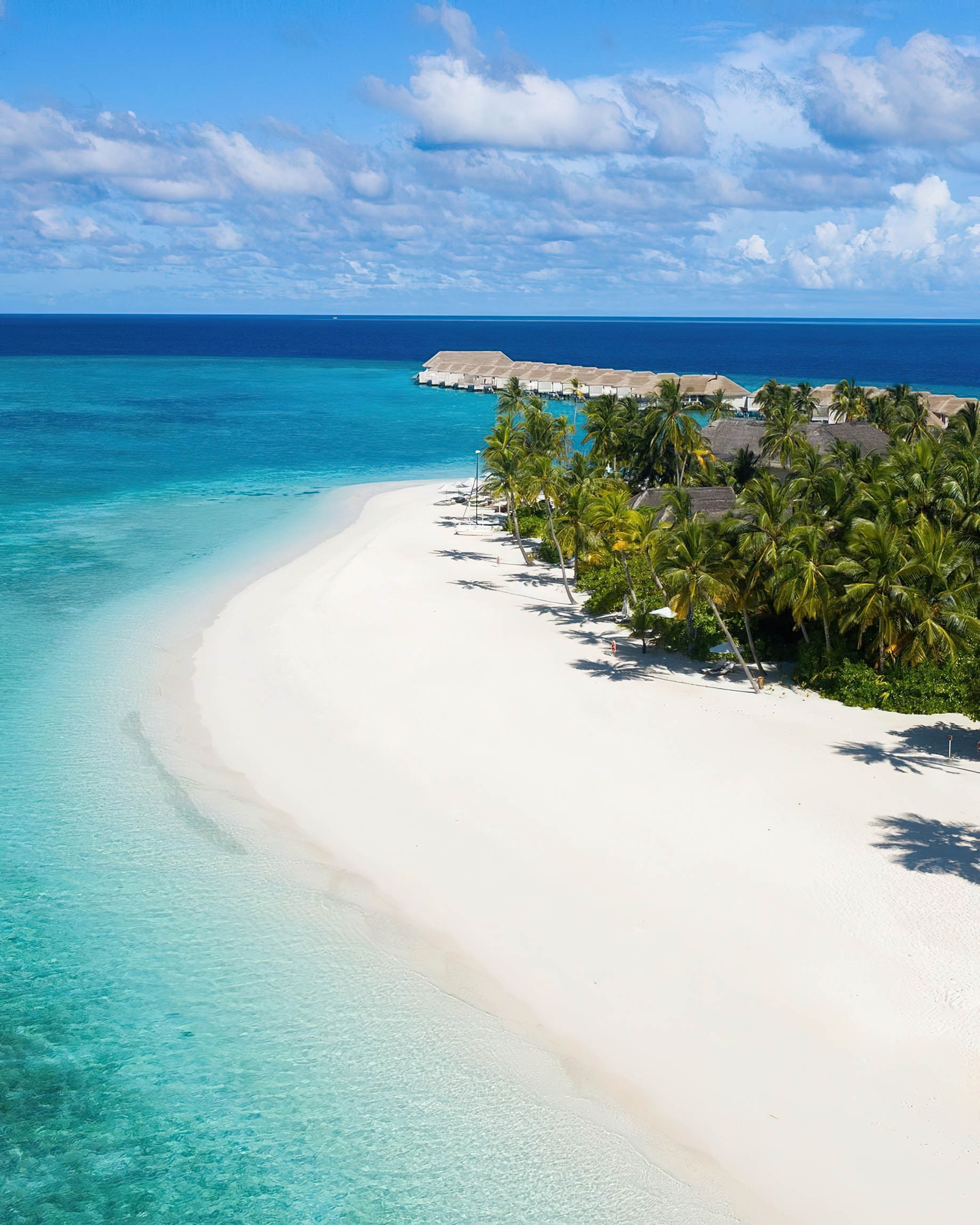 Baglioni Resort Maldives - Maagau Island, Rinbudhoo, Maldives - Beach Aerial View
