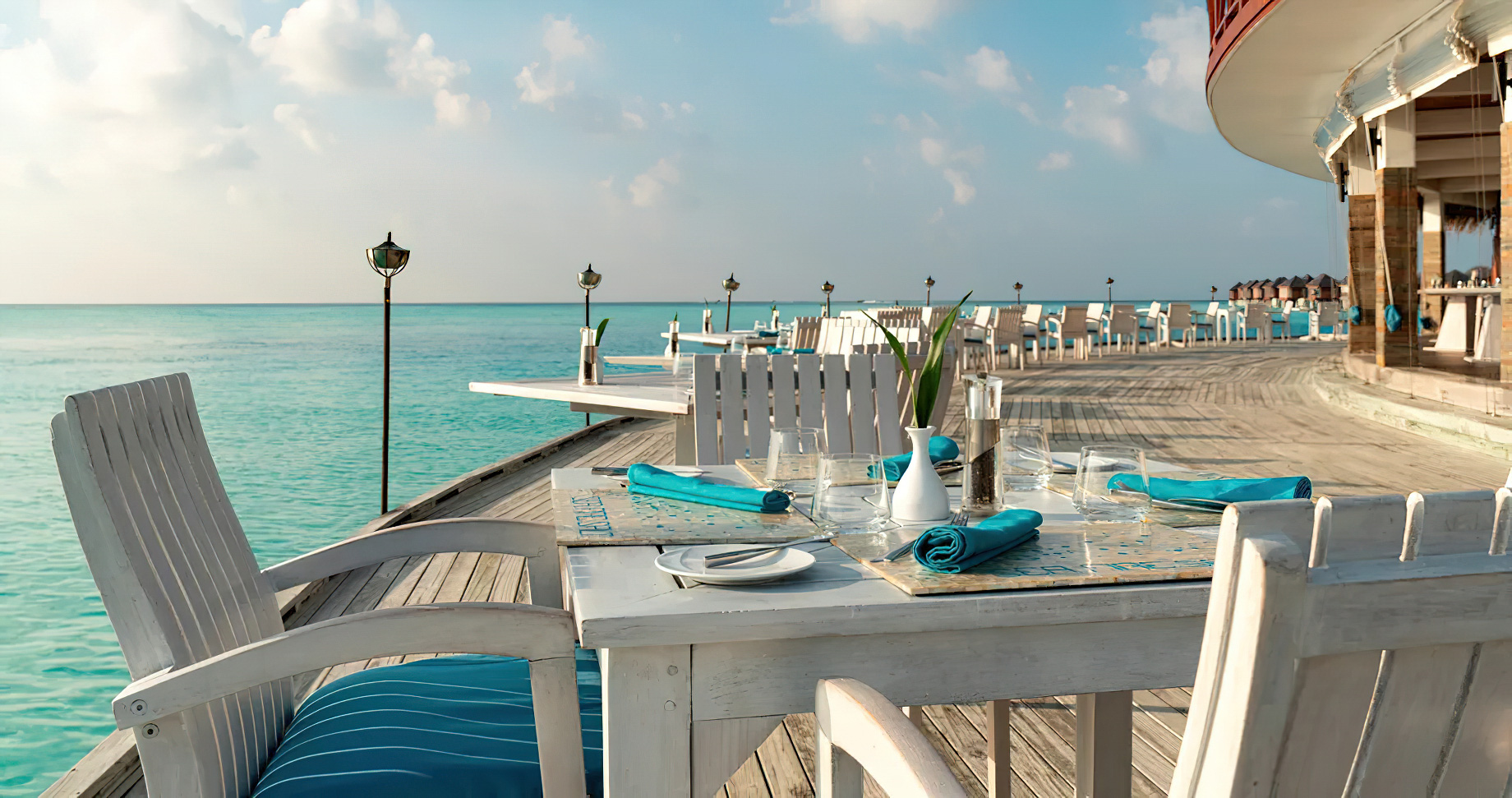Anantara Thigu Maldives Resort – South Male Atoll, Maldives – Sea Fire Salt Overwater Restaurant