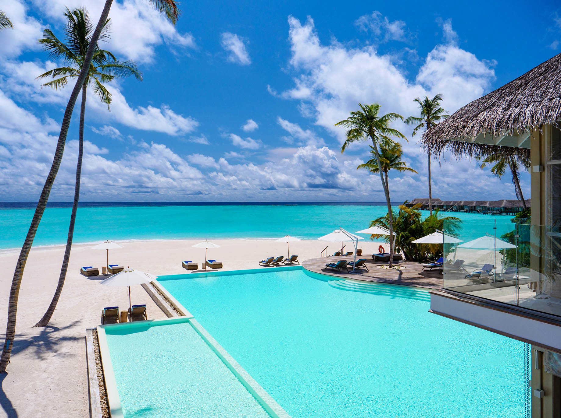 Baglioni Resort Maldives – Maagau Island, Rinbudhoo, Maldives – Pool Deck Ocean View