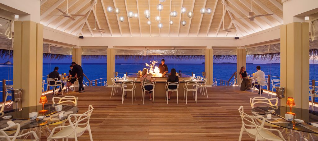 Baglioni Resort Maldives - Maagau Island, Rinbudhoo, Maldives - Umami Restaurant Sunset Dining