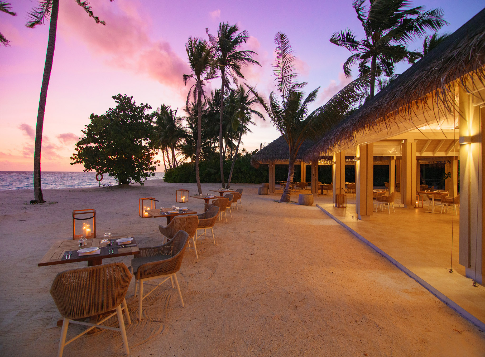 Baglioni Resort Maldives – Maagau Island, Rinbudhoo, Maldives – Taste Restaurant Sunset