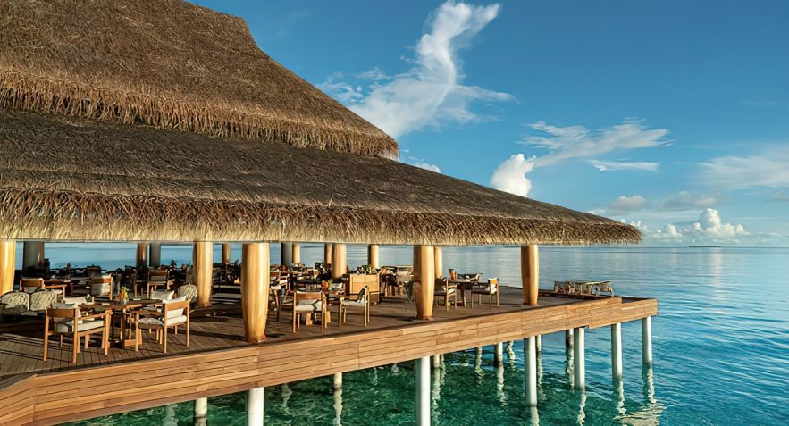 Anantara Kihavah Maldives Villas Resort - Baa Atoll, Maldives - SPICE Restaurant Deck Ocean View
