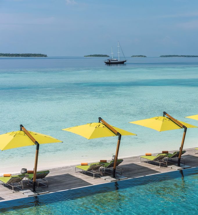 Anantara Kihavah Maldives Villas Resort - Baa Atoll, Maldives - Manzaru Restaurant Ocean View