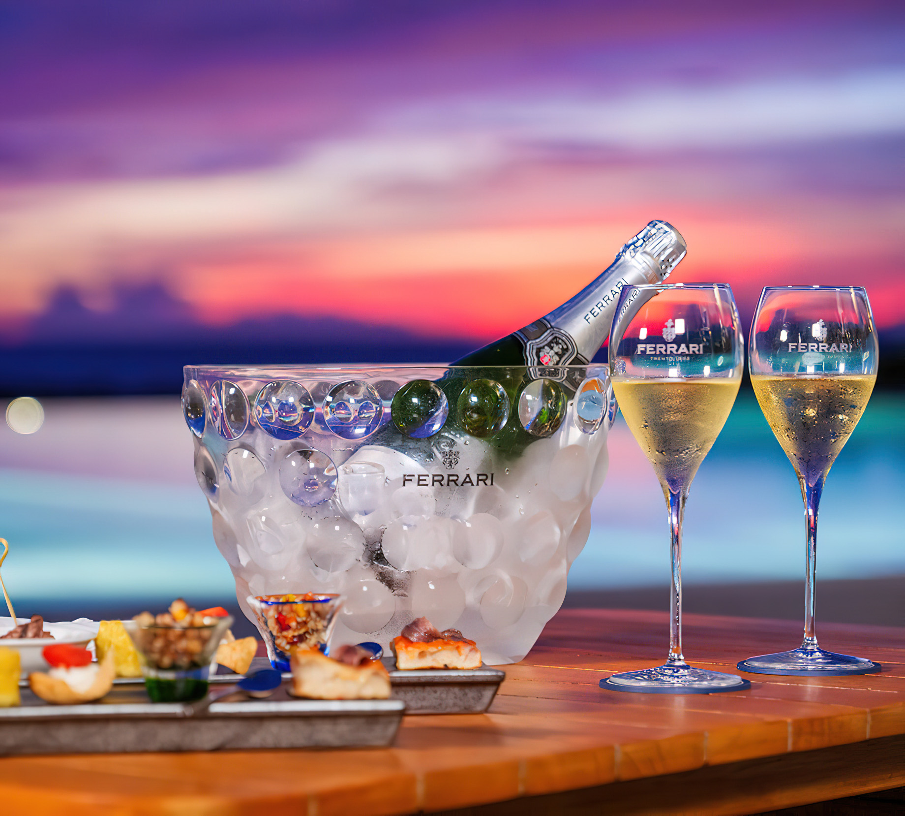 Baglioni Resort Maldives - Maagau Island, Rinbudhoo, Maldives - Ferrari Trento Italian Aperitivo