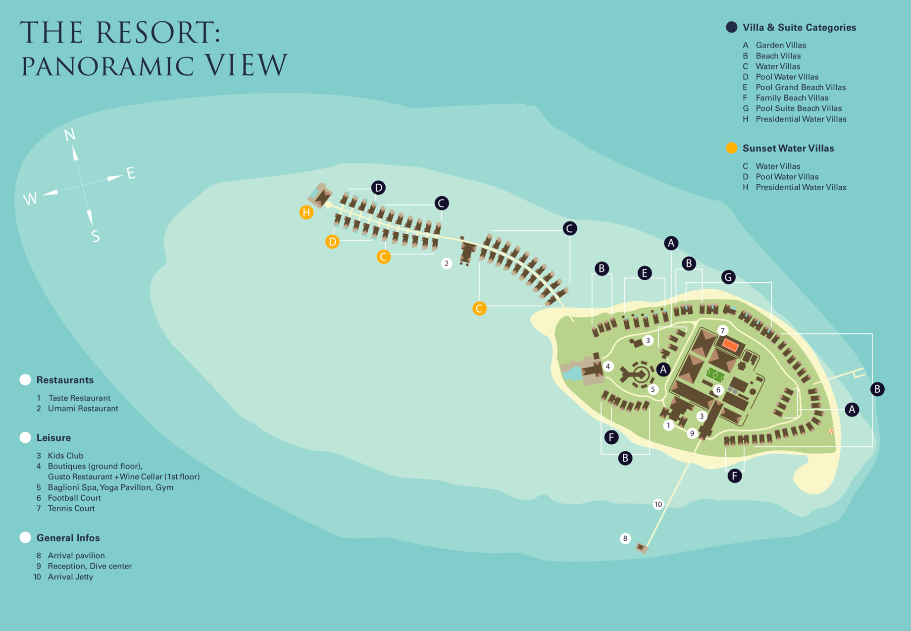 Baglioni Resort Maldives – Maagau Island, Rinbudhoo, Maldives – Map