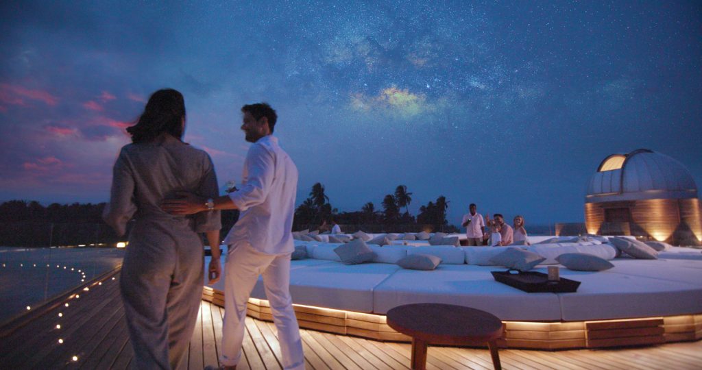 Anantara Kihavah Maldives Villas Resort - Baa Atoll, Maldives - SKY Over Water Observatory and Bar Stargazing Sessions