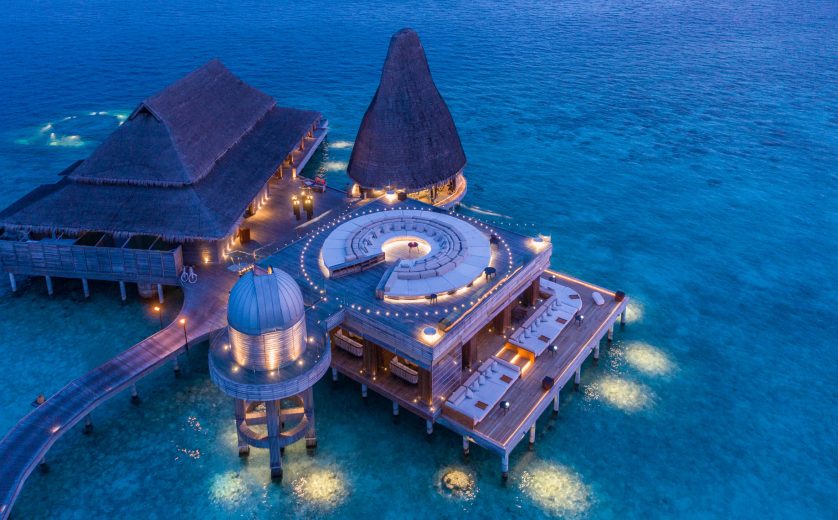 Anantara Kihavah Maldives Villas Resort - Baa Atoll, Maldives - Sky Observatory and Overwater Bar Complex