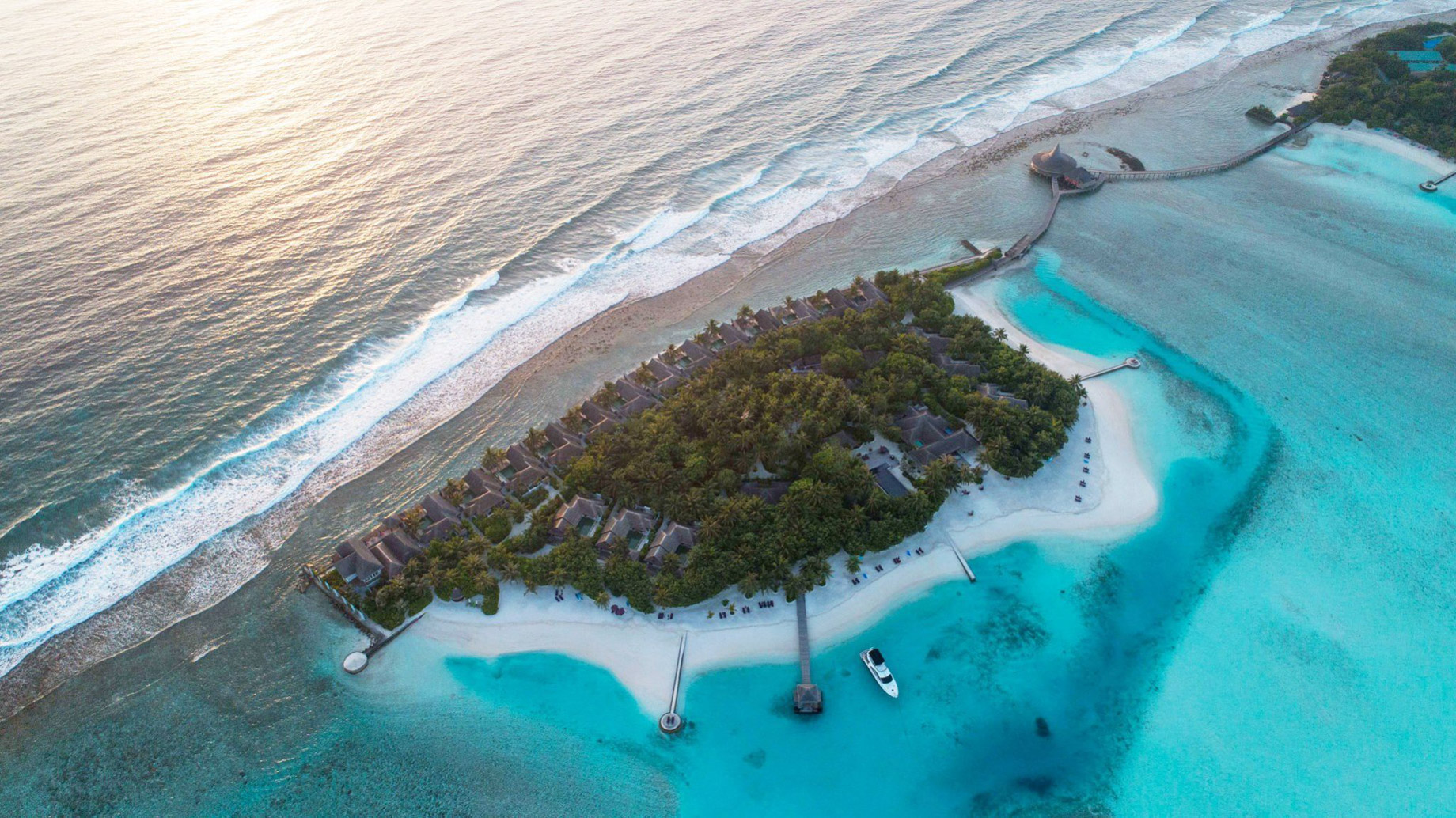 Naladhu Private Island Maldives Resort - South Male Atoll, Maldives - Aerial View