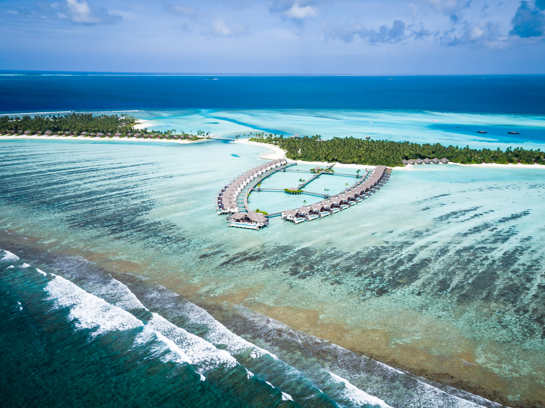 Niyama Private Islands Maldives Resort - Dhaalu Atoll, Maldives - Aerial View