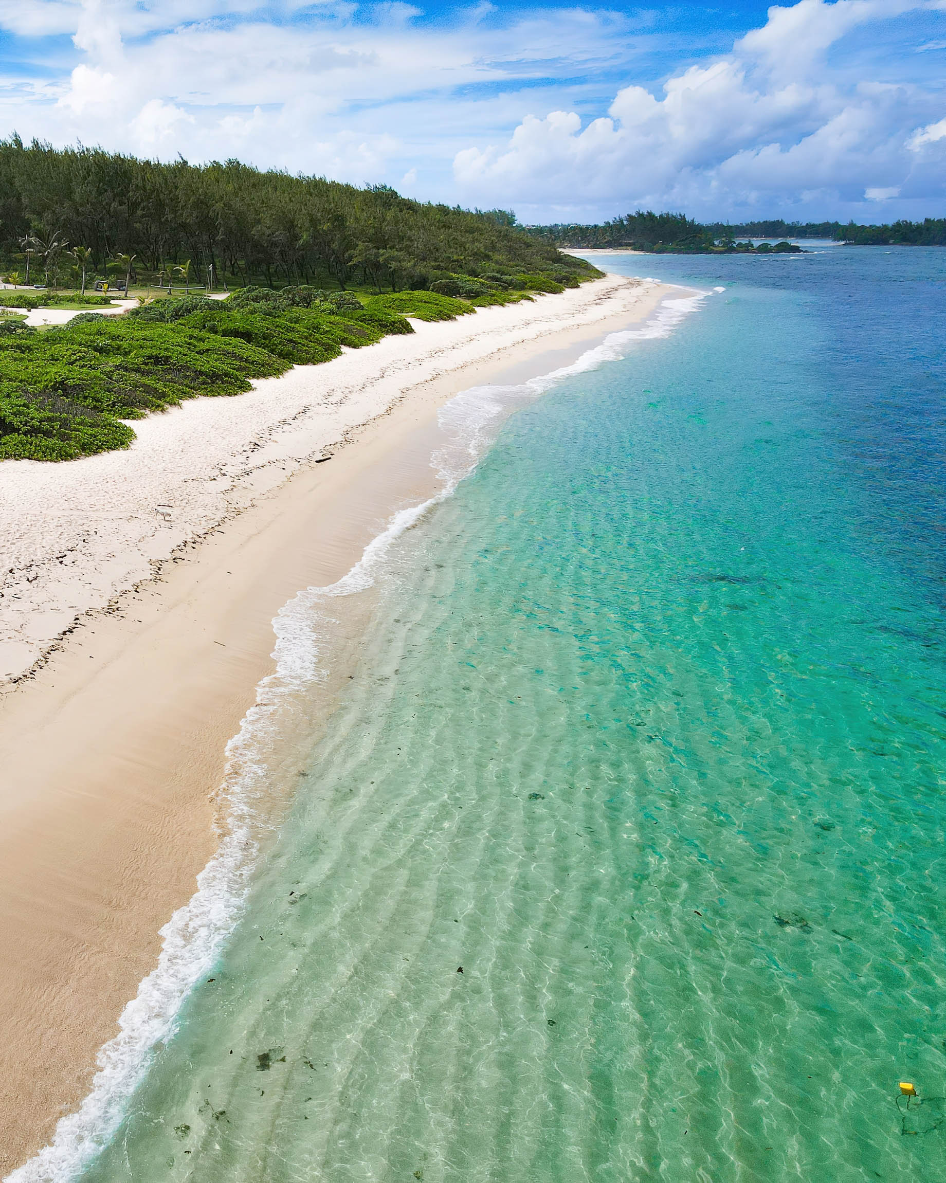 Anantara Iko Mauritius Resort & Villas – Plaine Magnien, Mauritius – Beach Aerial View
