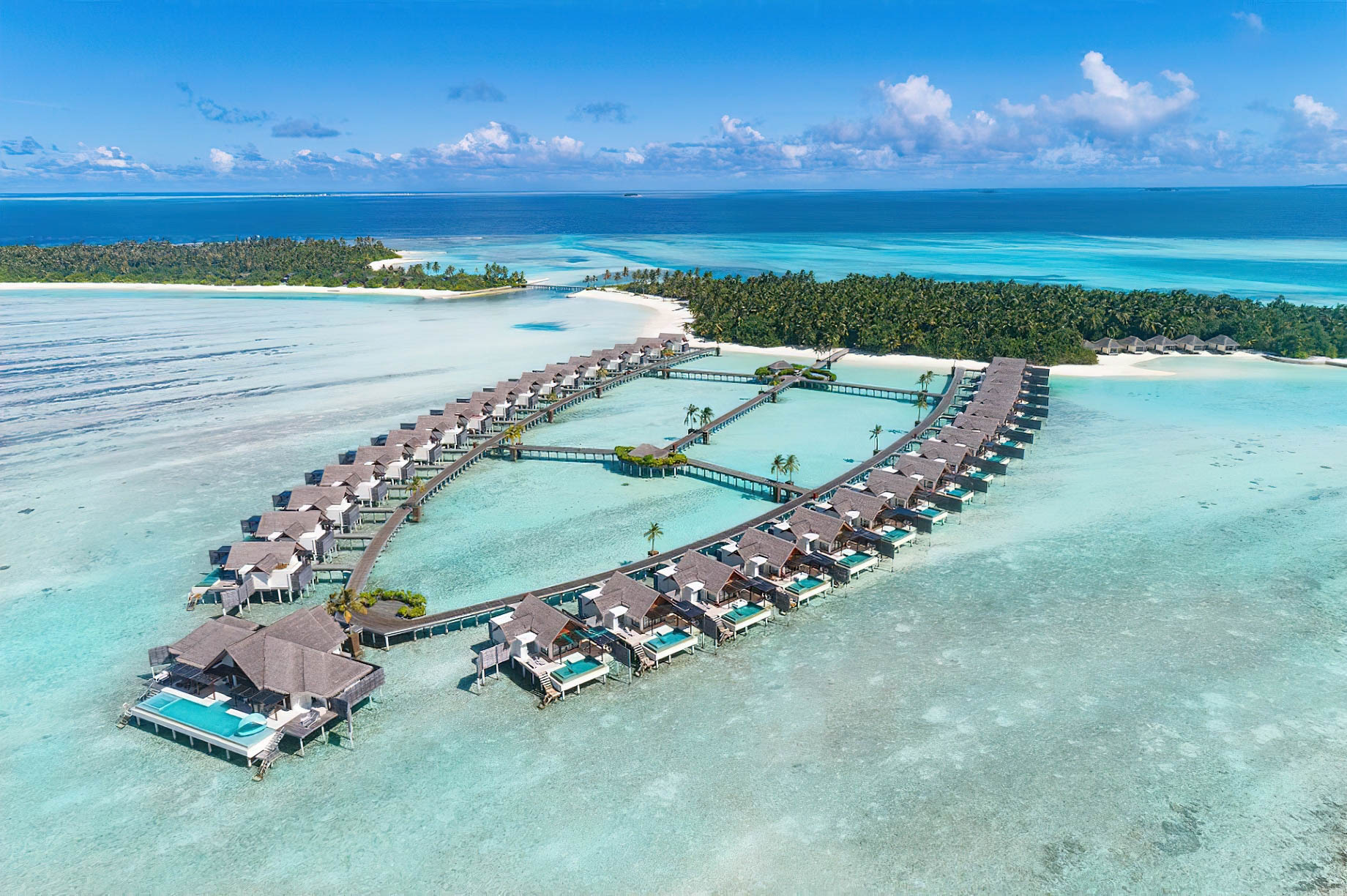 Niyama Private Islands Maldives Resort - Dhaalu Atoll, Maldives - Aerial View
