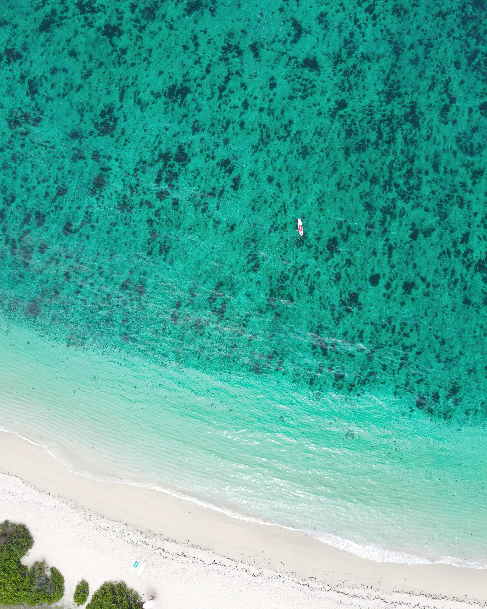 Anantara Iko Mauritius Resort & Villas – Plaine Magnien, Mauritius – Beach Overhead Aerial View