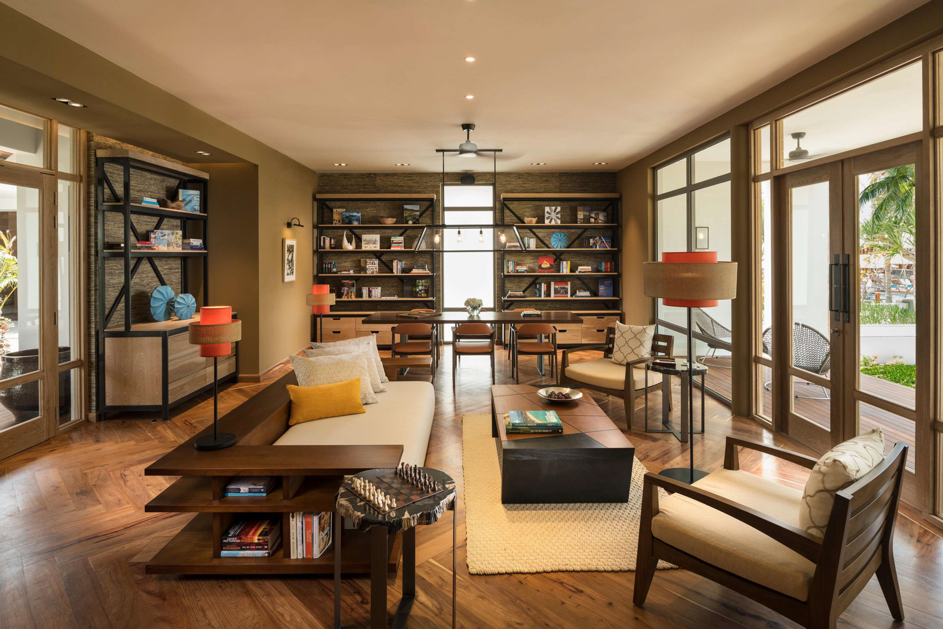 Anantara Iko Mauritius Resort & Villas – Plaine Magnien, Mauritius – Library