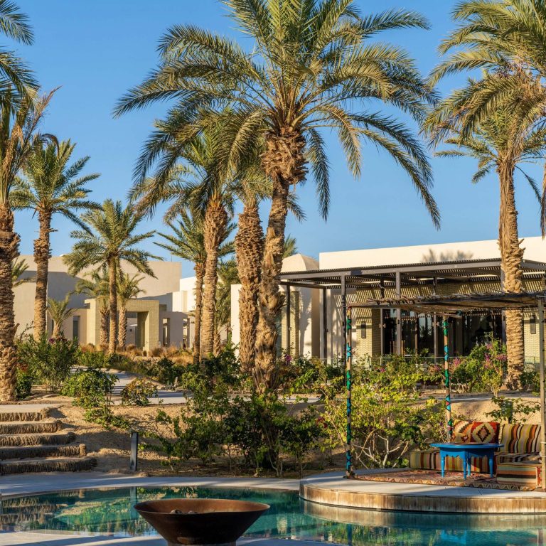 Anantara Sahara Tozeur Resort & Villas – Tozeur, Tunisia – Exterior Pool View