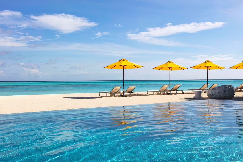 Niyama Private Islands Maldives Resort - Dhaalu Atoll, Maldives - Dune Beach Club Pool Ocean View