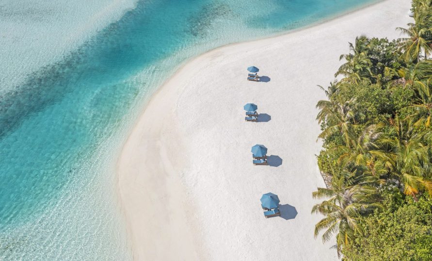 Naladhu Private Island Maldives Resort - South Male Atoll, Maldives - Beach Aerial View