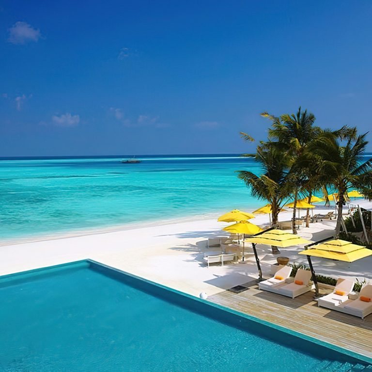 Niyama Private Islands Maldives Resort – Dhaalu Atoll, Maldives – Infinity Pool Deck Ocean View