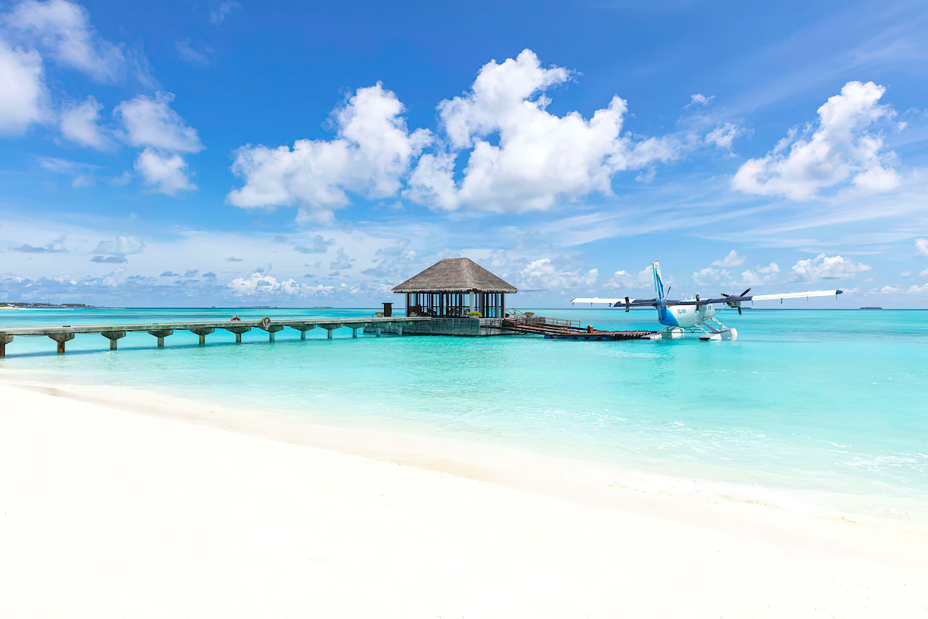 Niyama Private Islands Maldives Resort – Dhaalu Atoll, Maldives – Maldivian Seaplane Arrival Jetty