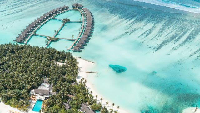 Niyama Private Islands Maldives Resort - Dhaalu Atoll, Maldives - Maldivian Seaplane Arrival Jetty Aerial View