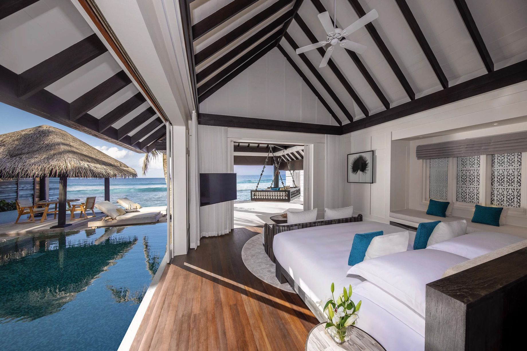 Naladhu Private Island Maldives Resort – South Male Atoll, Maldives – Ocean House with Pool and Private Beach Cabana
