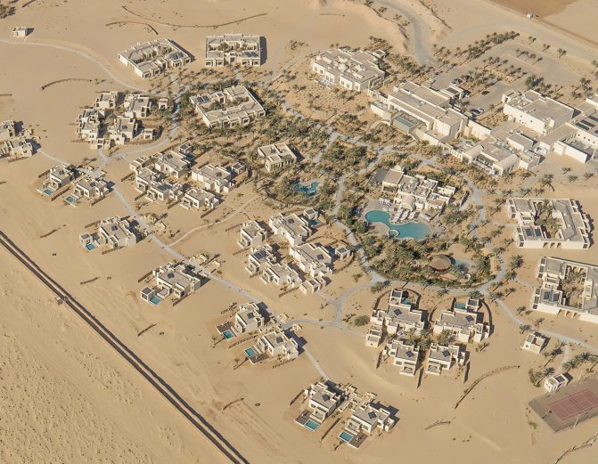 Anantara Sahara Tozeur Resort & Villas - Tozeur, Tunisia - Resort Aerial View