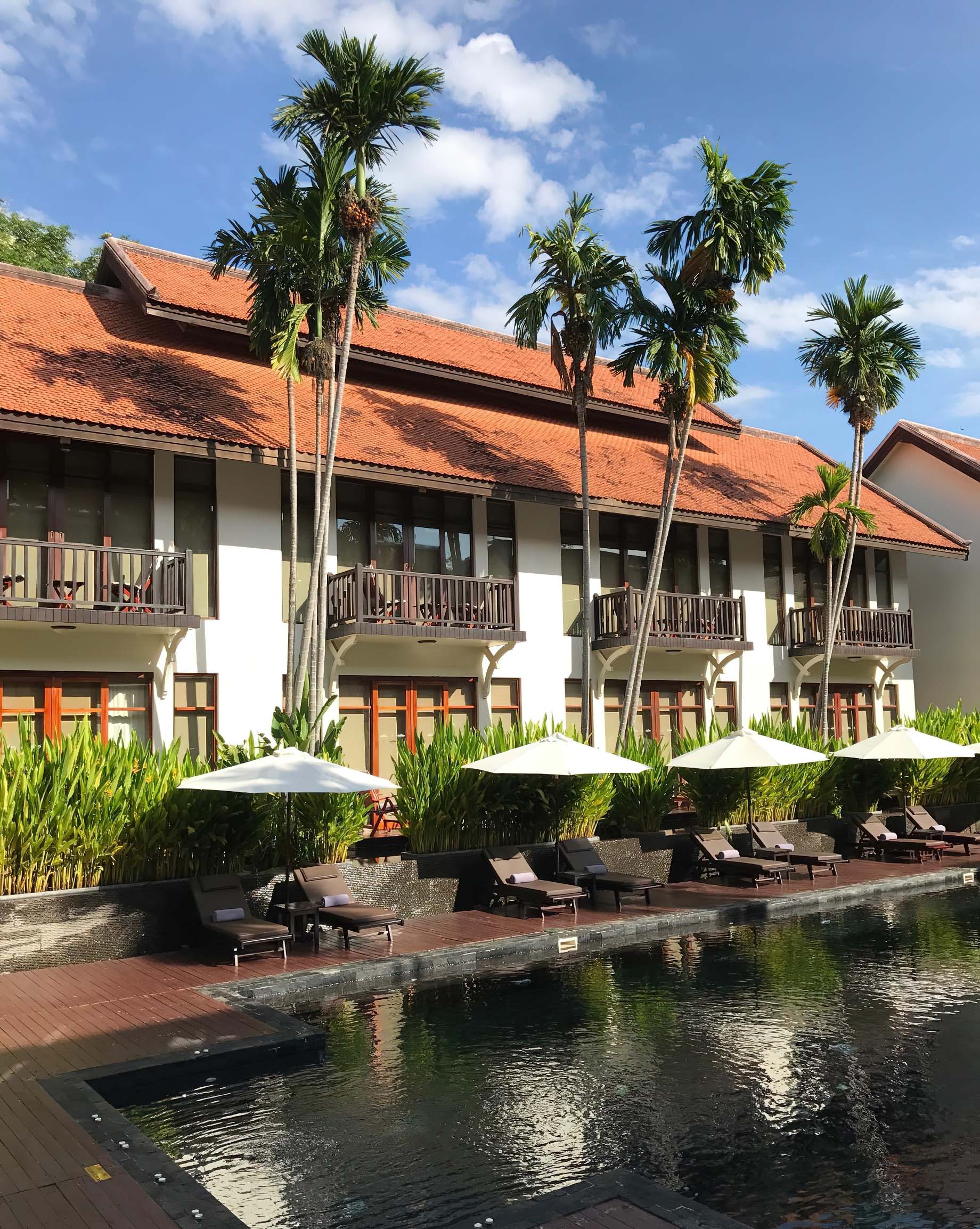 Anantara Angkor Resort – Siem Reap, Cambodia – Outdoor Pool Deck
