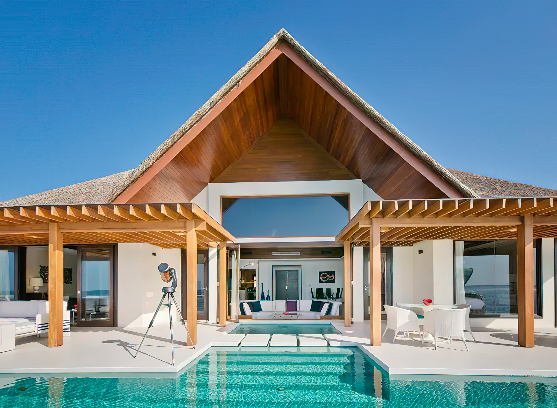 Niyama Private Islands Maldives Resort – Dhaalu Atoll, Maldives – Two Bedroom Ocean Pool Pavilion Pool Deck