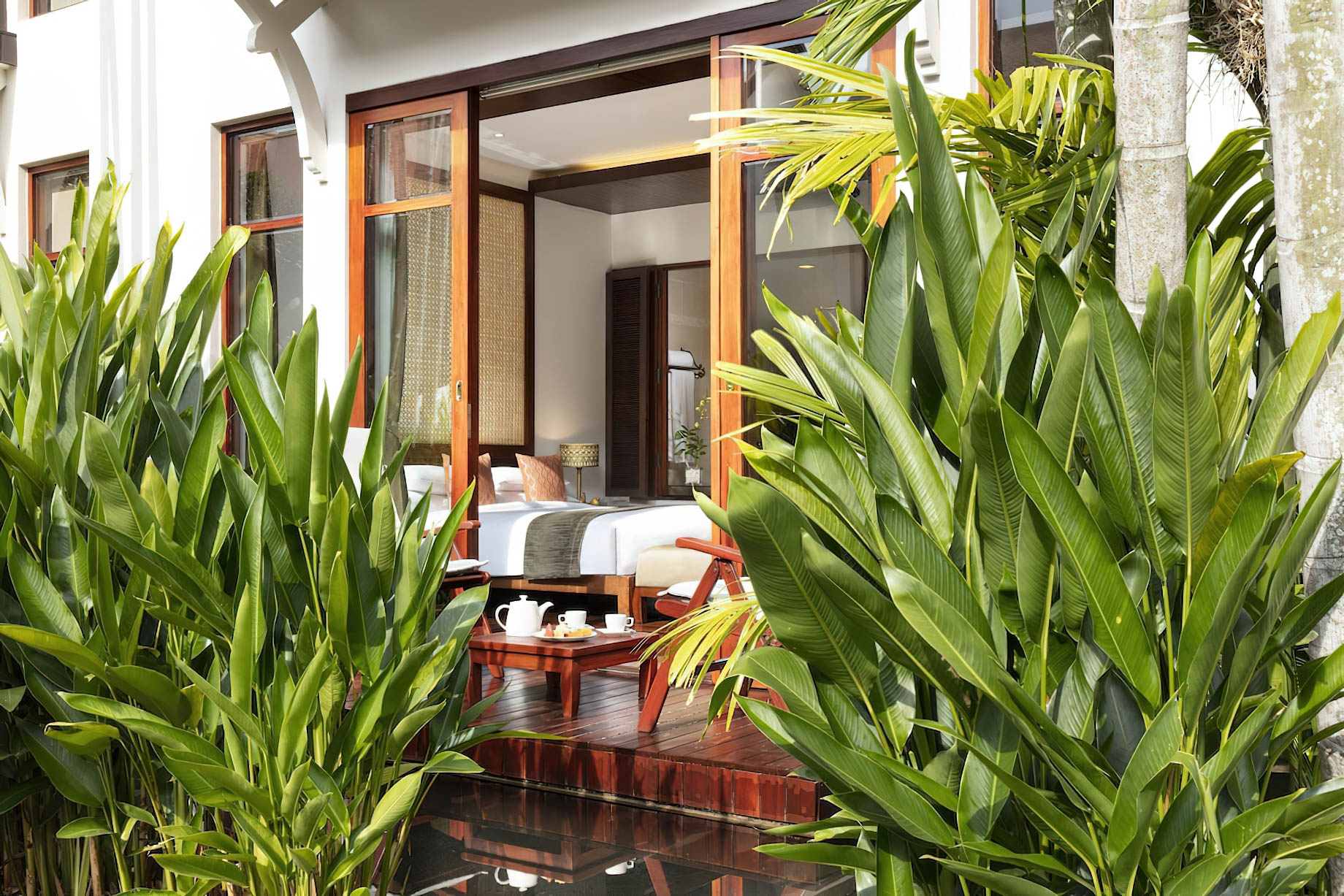 Anantara Angkor Resort – Siem Reap, Cambodia – Terrace Suite Balcony