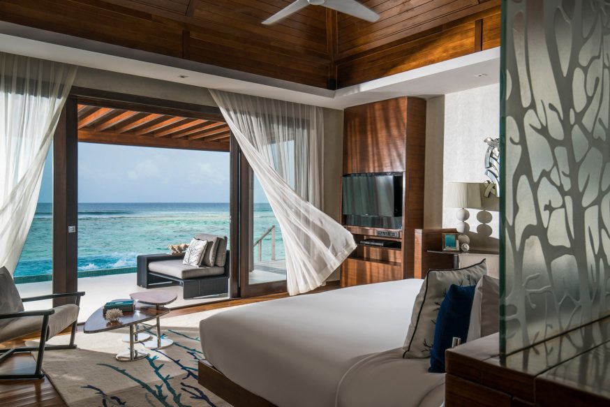 Niyama Private Islands Maldives Resort - Dhaalu Atoll, Maldives - Two Bedroom Ocean Pool Pavilion Bedroom