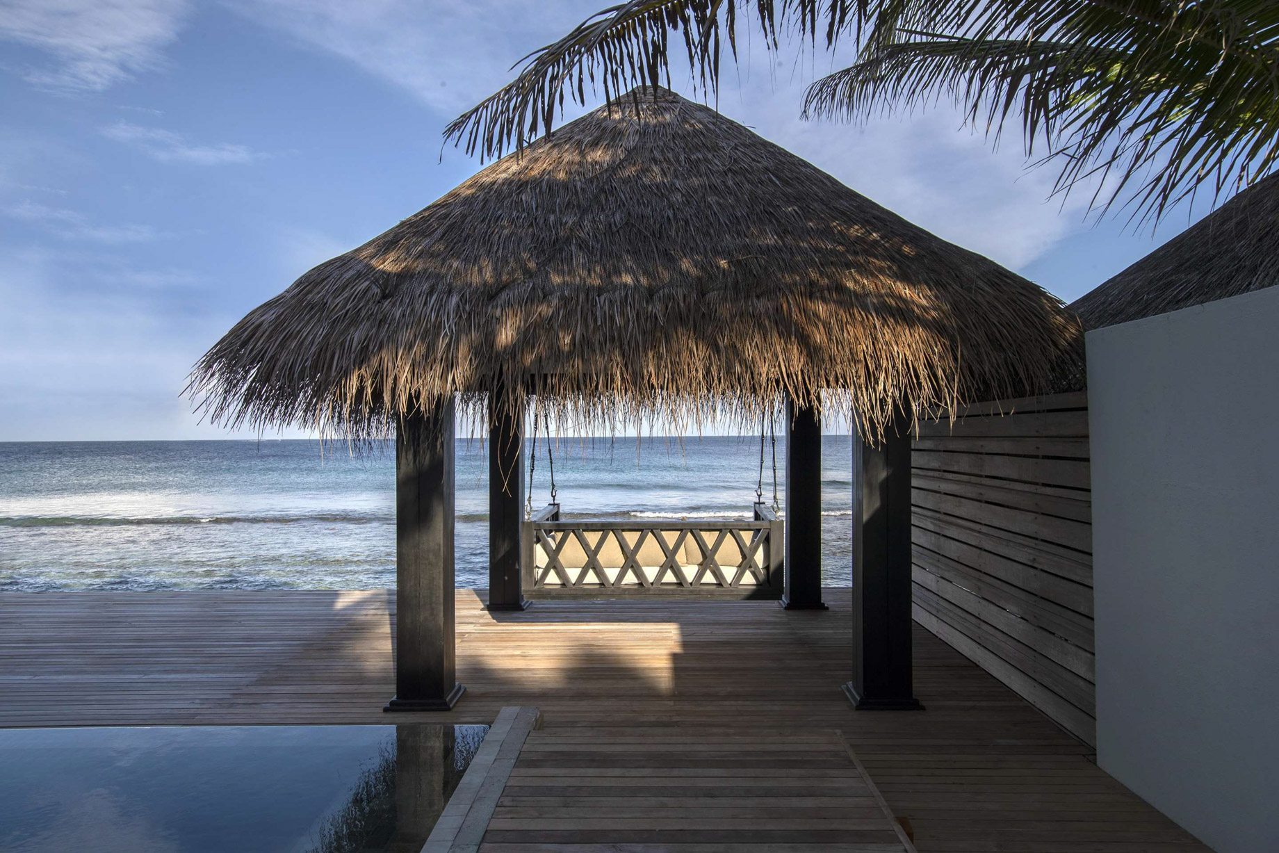 Naladhu Private Island Maldives Resort – South Male Atoll, Maldives – Two Bedroom Beach Pool Residence Pool Deck Ocean View