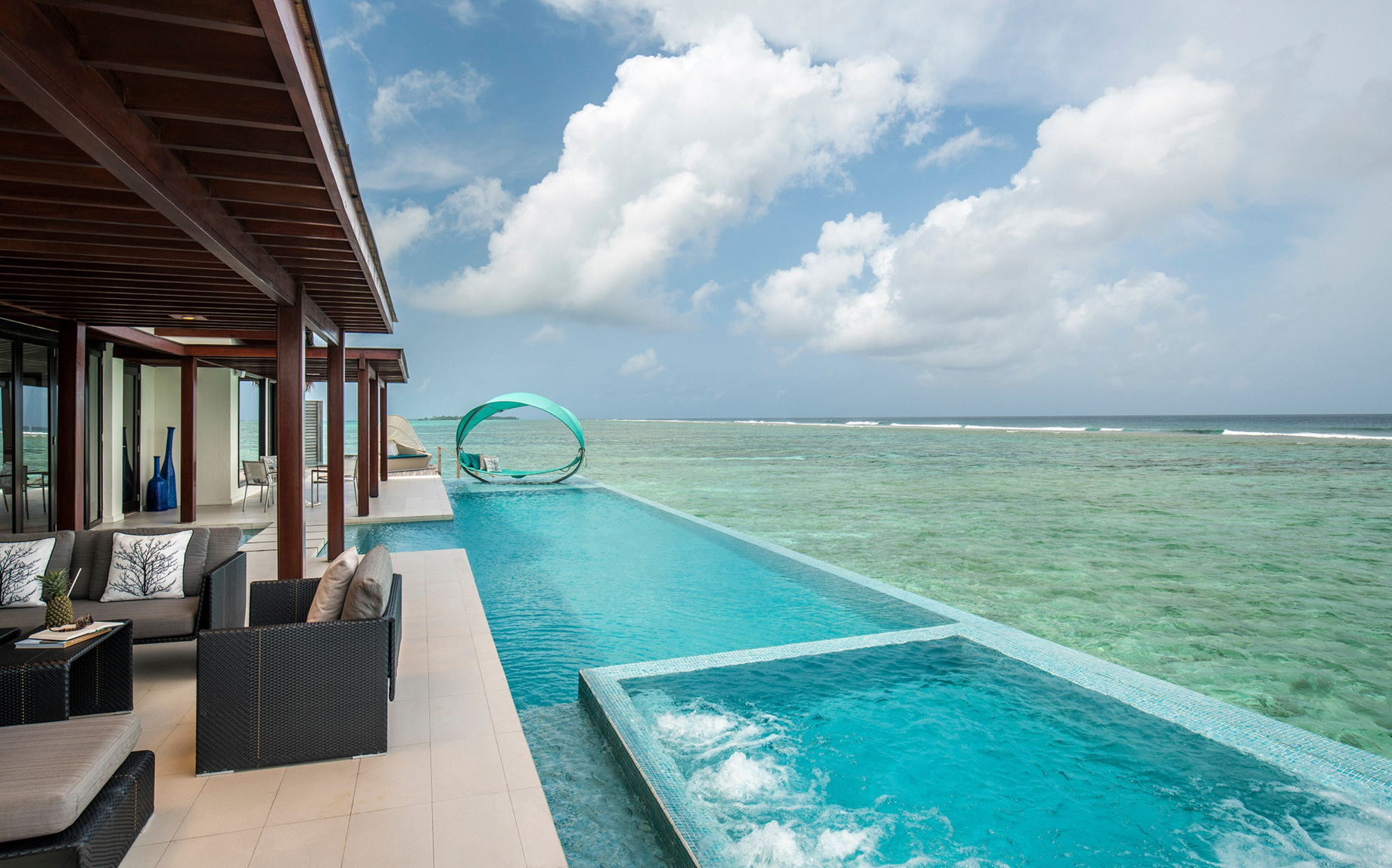 Niyama Private Islands Maldives Resort - Dhaalu Atoll, Maldives - Two Bedroom Ocean Pool Pavilion Deck Ocean View