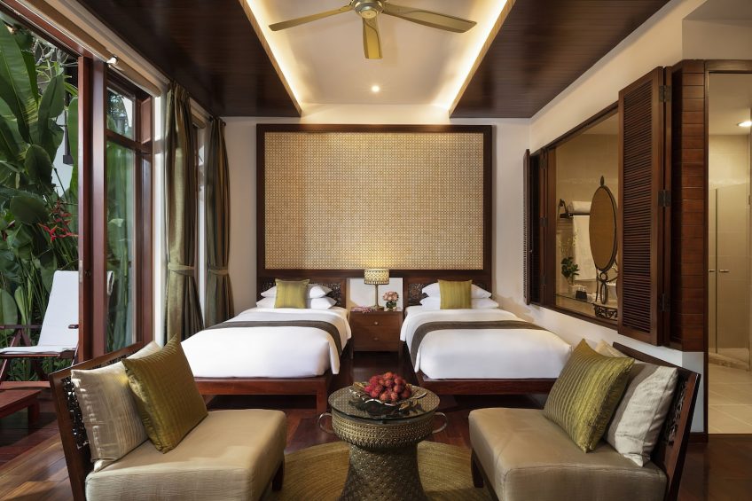 Anantara Angkor Resort - Siem Reap, Cambodia - Terrace Suite Twin Beds