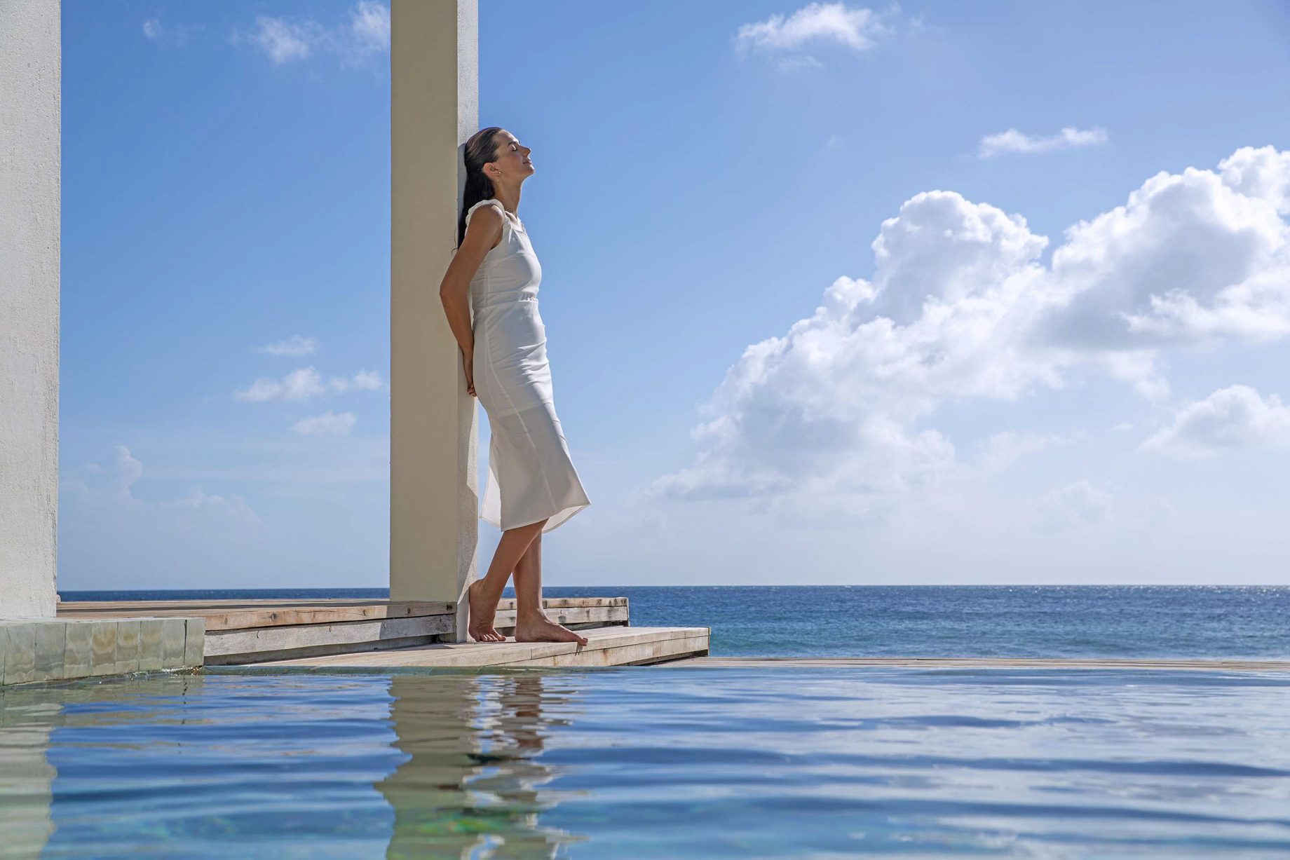 Naladhu Private Island Maldives Resort – South Male Atoll, Maldives – Two Bedroom Beach Pool Residence Pool Deck Ocean View