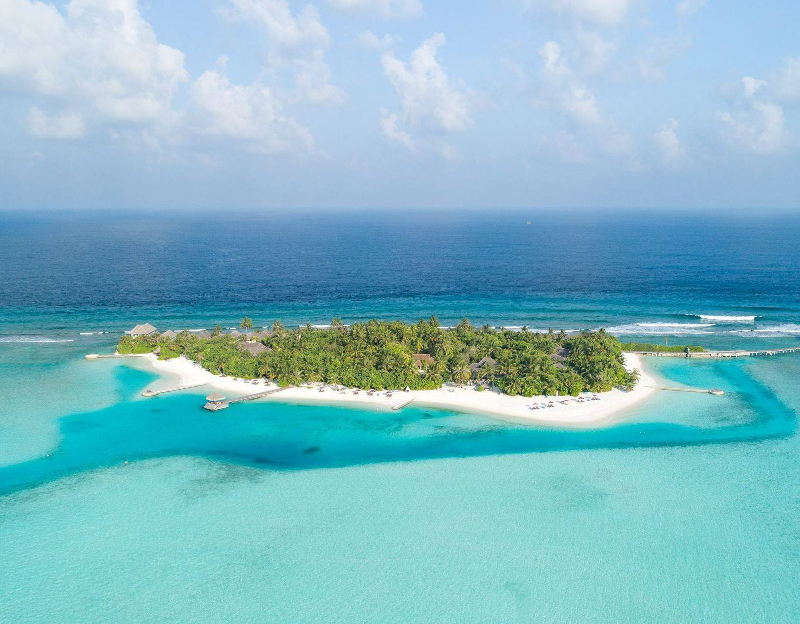 Naladhu Private Island Maldives Resort – South Male Atoll, Maldives – Aerial View