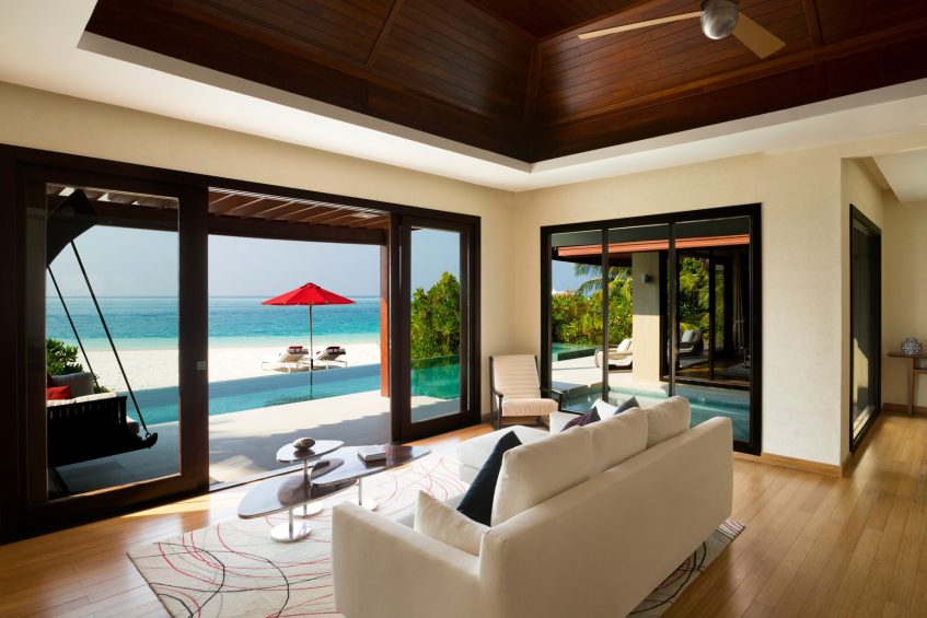 Niyama Private Islands Maldives Resort - Dhaalu Atoll, Maldives - One Bedroom Beach Pool Pavilion Living Area
