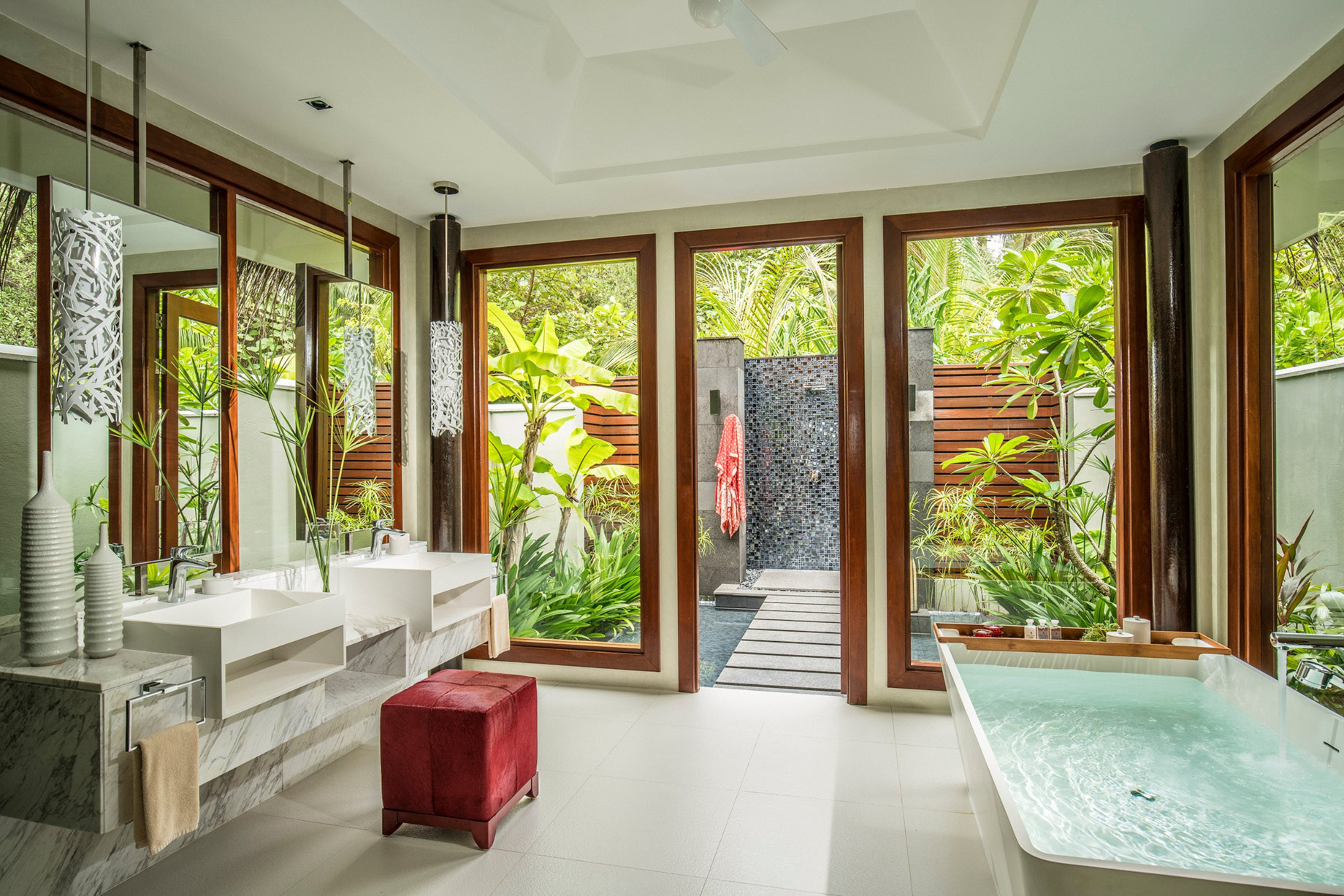 Niyama Private Islands Maldives Resort – Dhaalu Atoll, Maldives – Three Bedroom Beach Pool Pavilion Bathroom