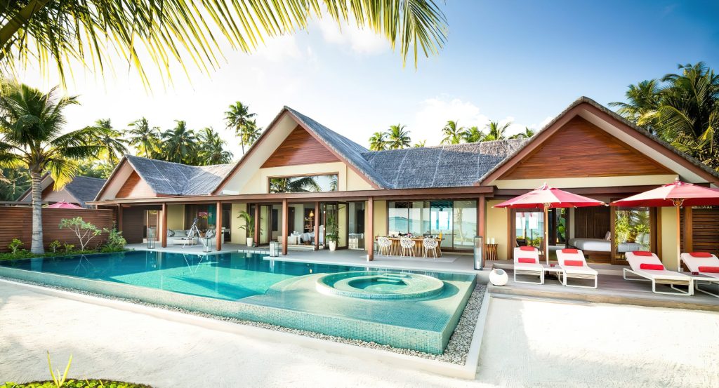 Niyama Private Islands Maldives Resort - Dhaalu Atoll, Maldives - Three Bedroom Beach Pool Pavilion Pool Deck