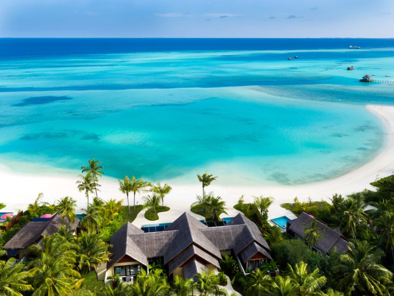 Niyama Private Islands Maldives Resort - Dhaalu Atoll, Maldives - Beach Pool Pavilion Aerial View