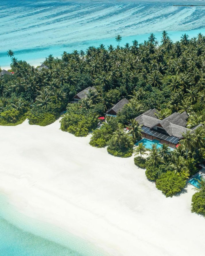 Niyama Private Islands Maldives Resort - Dhaalu Atoll, Maldives - Beach Pool Pavilion Aerial View