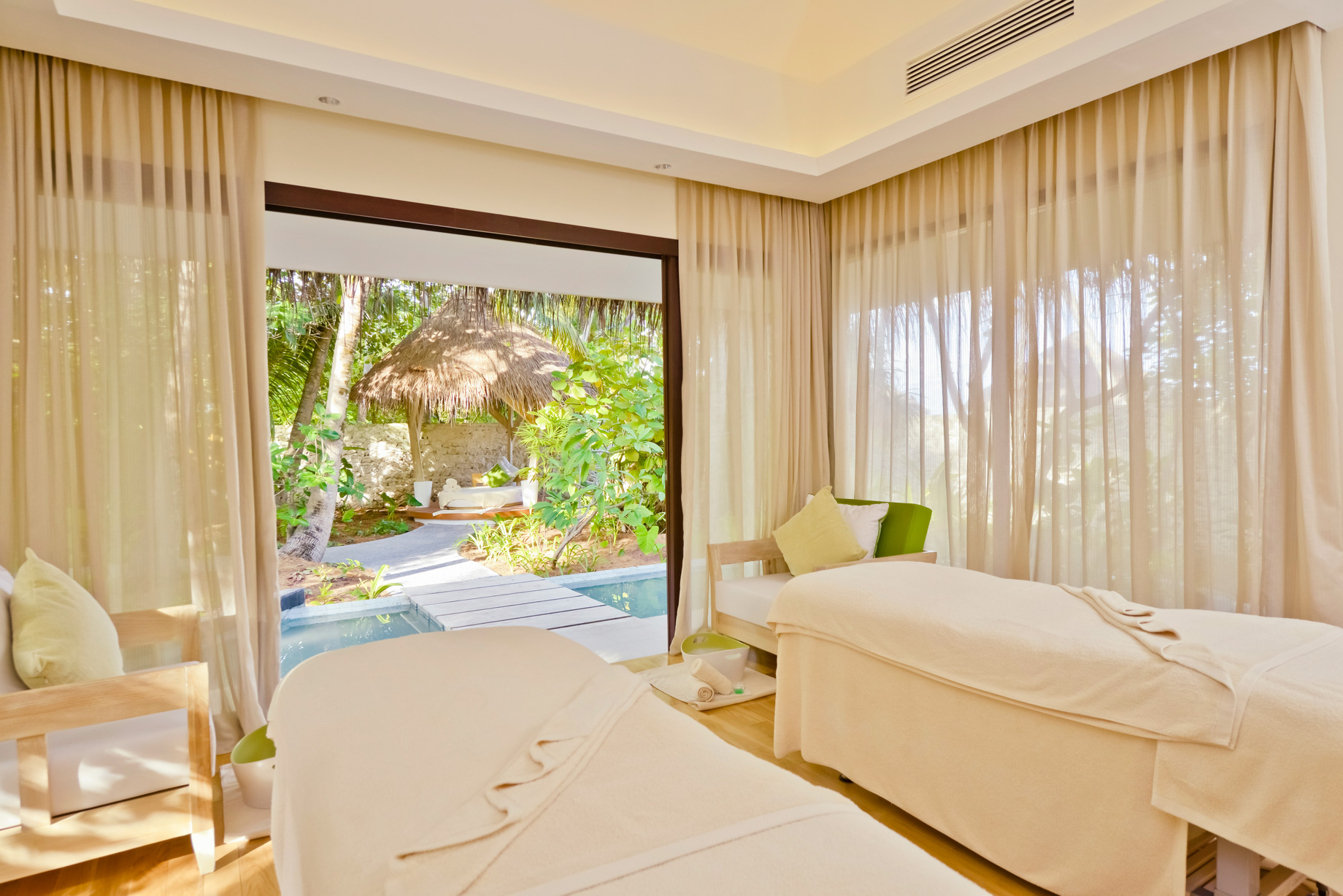 Niyama Private Islands Maldives Resort – Dhaalu Atoll, Maldives – Spa Garden View