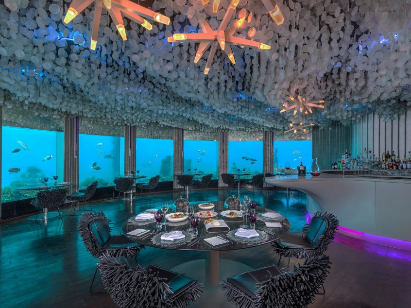 Niyama Private Islands Maldives Resort - Dhaalu Atoll, Maldives - Subsix Underwater Restaurant