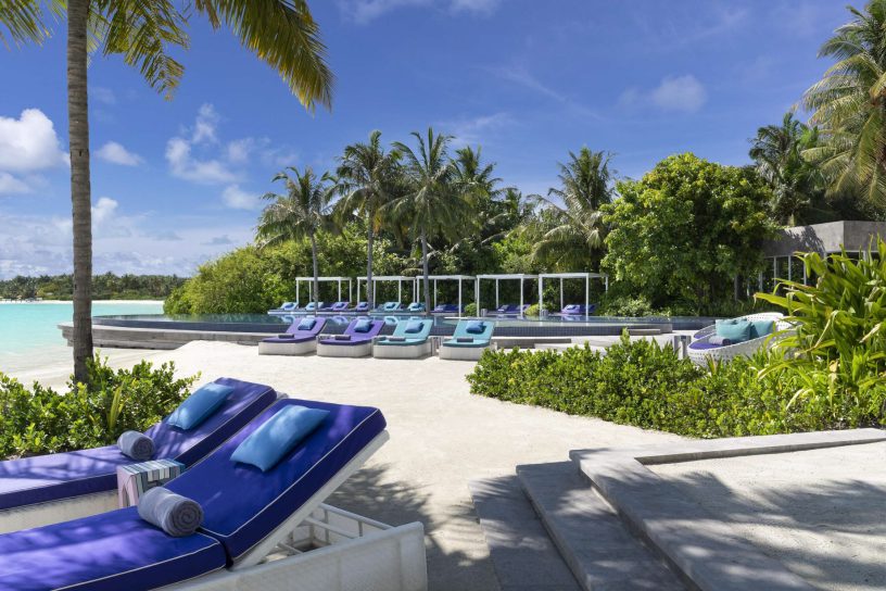 Niyama Private Islands Maldives Resort - Dhaalu Atoll, Maldives - Blu Restaurant Pool